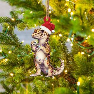 Christmas gecko wallpaper