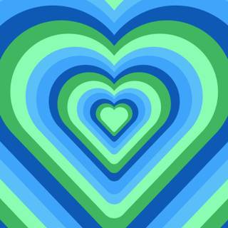 Green purple and blue aesthetic wallpaper