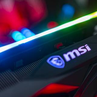 MSI RTX wallpaper