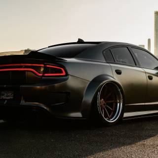 Hellcat black wallpaper