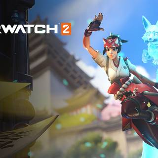 Kiriko Overwatch wallpaper