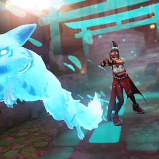 Kiriko Overwatch wallpaper