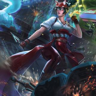 Kiriko Overwatch wallpaper