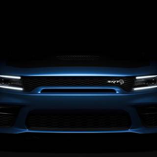 Black Hellcat iPhone wallpaper