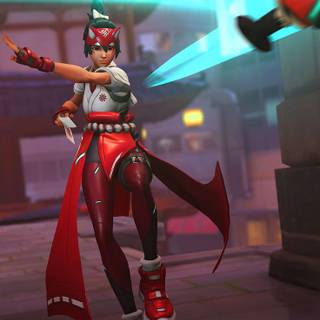 Kiriko Overwatch wallpaper