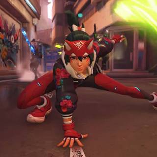 Kiriko Overwatch wallpaper