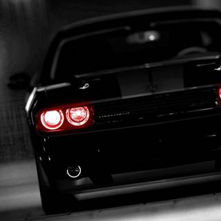 Hellcat black wallpaper