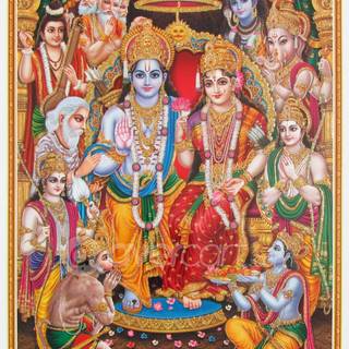 Shree Ram Darbar wallpaper