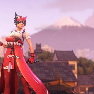 Kiriko Overwatch wallpaper