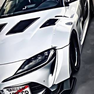 Supra widebody wallpaper