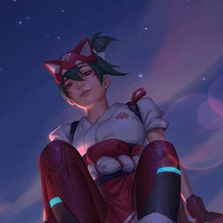 Kiriko Overwatch wallpaper