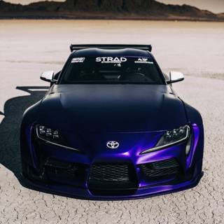 Supra widebody wallpaper