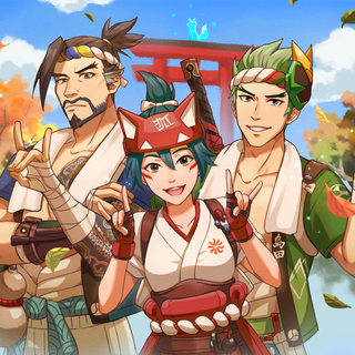 Kiriko Overwatch wallpaper