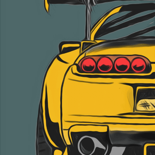 Supra widebody wallpaper