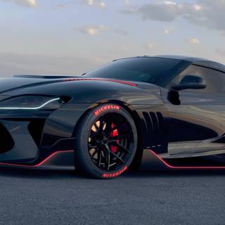 Supra widebody wallpaper