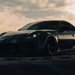 Supra widebody wallpaper