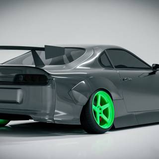 Supra widebody wallpaper