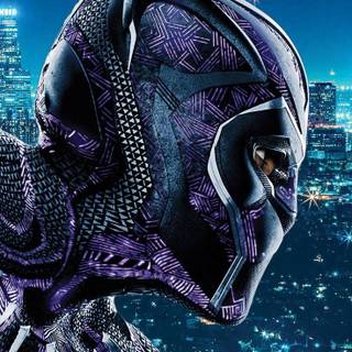 Black Panther phone HD 4k wallpaper