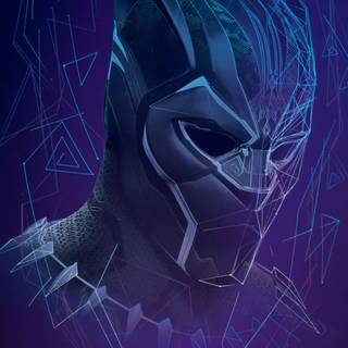 Black Panther phone HD 4k wallpaper