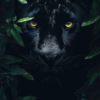 Black Panther phone HD 4k wallpaper