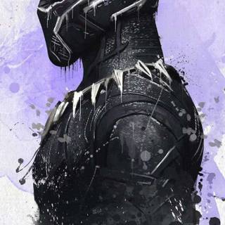 Black Panther phone HD 4k wallpaper