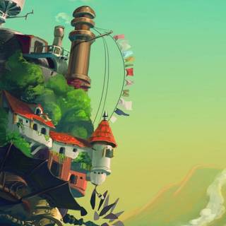 4k iPhone Studio Ghibli wallpaper