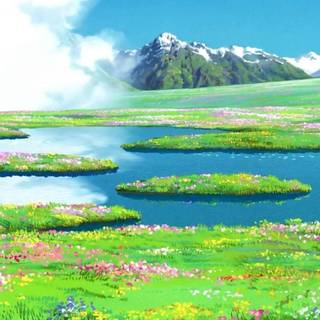 4k iPhone Studio Ghibli wallpaper