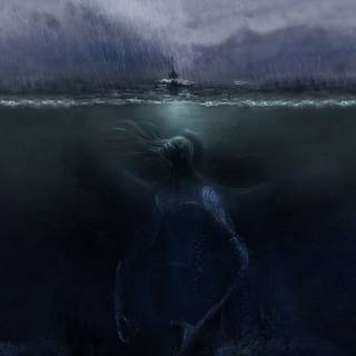 Underwater monster wallpaper