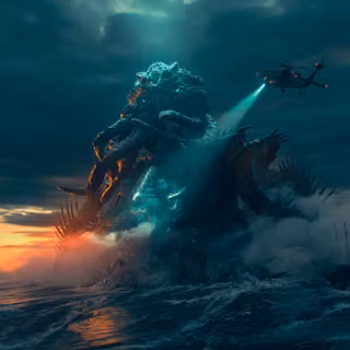 Underwater monster wallpaper