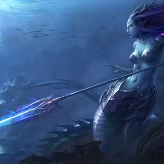 Underwater monster wallpaper