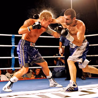 Boxing match wallpaper