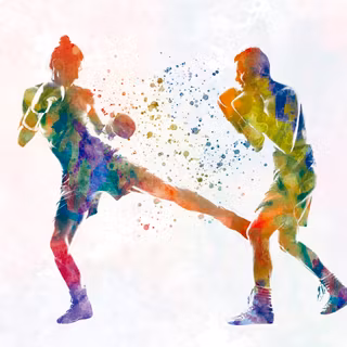 Boxing match wallpaper