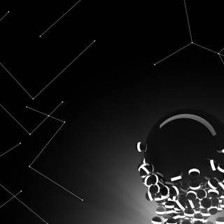 Dark futuristic wallpaper