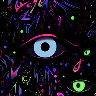 Dark futuristic wallpaper