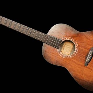 Old guitar wallpaper