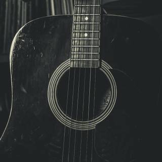 Old guitar wallpaper