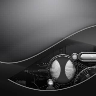 Technology black wallpaper