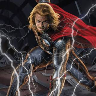 Thor lighting 4k iPhone wallpaper