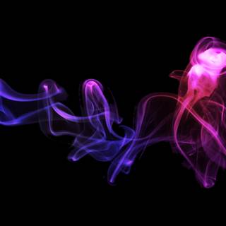 Computer smoking wallpaper