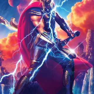 Thor lighting 4k iPhone wallpaper