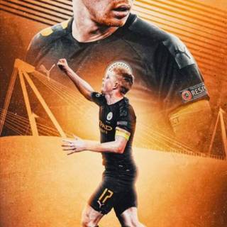 Kevin De Bruyne 4k iPhone wallpaper