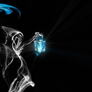 Computer smoking wallpaper