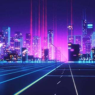 Never Synth wallpaper