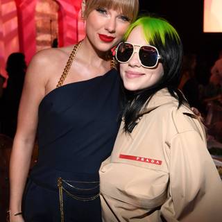 Billie Eilish and Taylor Swift wallpaper