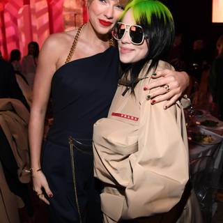 Billie Eilish and Taylor Swift wallpaper