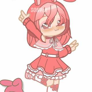 Gacha My Melody wallpaper