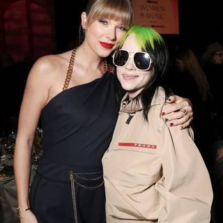 Billie Eilish and Taylor Swift wallpaper