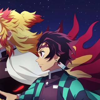 Rengoku YT banner wallpaper