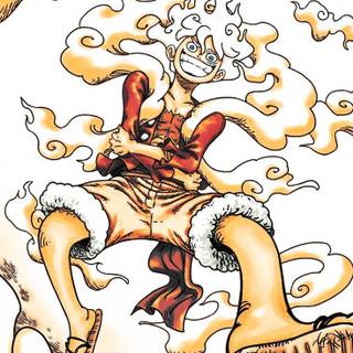 Luffy Gear 5 manga wallpaper