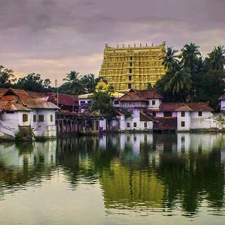 Padmanabhaswamy temple wallpaper